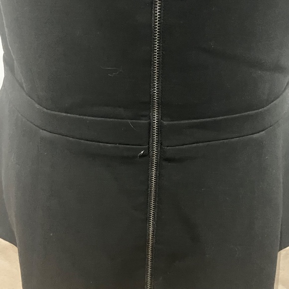 BCBG Black/Tan Colorblock Shift Dress - Picture 7 of 14